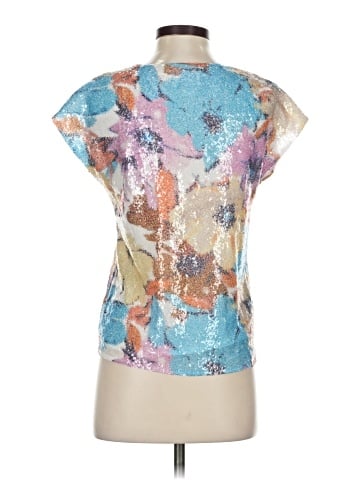 Elie Tahari Short Sleeve Blouse (view 2)