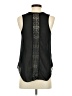 Fun & Flirt 100% Polyester Black Sleeveless Blouse Size S - photo 2