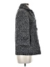 Joe's Jeans 100% Polyester Tweed Gray Coat Size M - photo 4