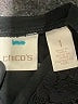 Chico's Black Long Sleeve Blouse Size Med (1) - photo 7