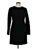 Milly Solid Black Casual Dress Size 6 - photo 1