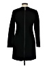 Milly Solid Black Casual Dress Size 6 - photo 2