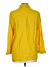 Love Tree 100% Rayon Yellow 3/4 Sleeve Button-Down Shirt Size L - photo 2