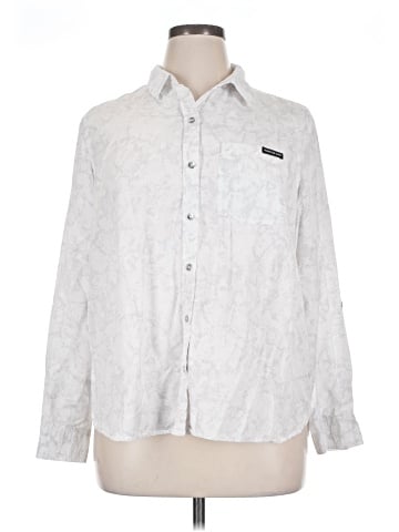 CALVIN KLEIN JEANS Long Sleeve Button-Down Shirt (view 1)