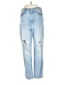 Madewell 100% Cotton Hearts Blue Jeans Size 27 waist - photo 1