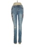Angel Kiss Floral Blue Jeans Size 1 - photo 1