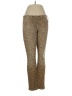 Current/Elliott Animal Print Brown Tan Jeans Size 29 waist - photo 1