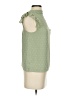 Unbranded Polka Dots Green Sleeveless Blouse Size XS - photo 4