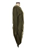 Unbranded Solid Green Casual Dress Size L - photo 4