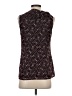 CAbi 100% Polyester Burgundy Sleeveless Blouse Size XS - photo 2