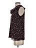 CAbi 100% Polyester Burgundy Sleeveless Blouse Size XS - photo 5