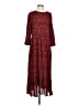 Zara Animal Print Red Casual Dress Size S - photo 1