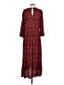 Zara Animal Print Red Casual Dress Size S - photo 2