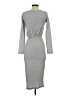 The Fifth Label Solid Gray Casual Dress Size S - photo 2