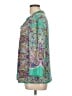 Tibi Green 3/4 Sleeve Blouse Size 10 - photo 5