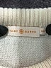 Tory Burch Stripes Ivory Wool Pullover Sweater Size M - photo 6