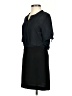 The Kooples 100% Polyester Solid Black Casual Dress Size XS (0) - photo 2
