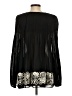 Tibi Black Long Sleeve Blouse Size S - photo 2
