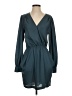 BCBGeneration 100% Polyester Solid Teal Cocktail Dress Size S - photo 1