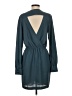 BCBGeneration 100% Polyester Solid Teal Cocktail Dress Size S - photo 2