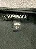 Express Solid Black Casual Dress Size S - photo 7