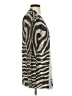 Cullen Animal Print Silver Cardigan Size S - photo 4