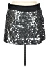 Cynthia Steffe Metallic Silver Casual Skirt Size 10 - photo 1