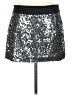 Cynthia Steffe Metallic Silver Casual Skirt Size 10 - photo 2