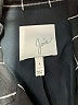 Joie Checkered-gingham Black Blazer Size 4 - photo 6