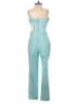 Ramy Brook Metallic Teal Jumpsuit Size 00 - photo 2