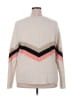 Sanctuary 100% Acrylic Chevron-herringbone Ivory Pullover Sweater Size 2X - photo 2