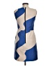 Milly Color Block Blue Cocktail Dress Size 6 - photo 2