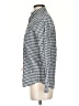 J.Crew Checkered-gingham Blue Long Sleeve Button-Down Shirt Size 0 - photo 5