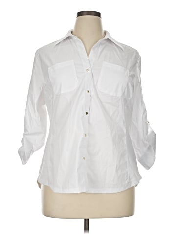 Zac & Rachel 3/4 Sleeve Button-Down Shirt (view 1)