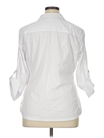 Zac & Rachel 3/4 Sleeve Button-Down Shirt (view 2)
