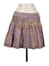 Plenty By Tracy Reese 100% Cotton Paisley Purple Casual Skirt Size 8 - photo 1