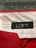 Ann Taylor LOFT Color Block Red Casual Pants Size 4 - photo 7