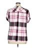 Torrid 100% Rayon Pink Short Sleeve Blouse Size 1X Plus (1) - photo 2