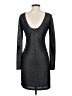 Jennifer Lopez Metallic Silver Cocktail Dress Size S - photo 2