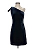 Laundry by Shelli Segal Solid Blue Cocktail Dress Size 0 - photo 1