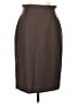 Jacqueline Ferrar 100% Wool Brown Wool Skirt Size S (estimated) - photo 1