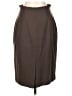Jacqueline Ferrar 100% Wool Brown Wool Skirt Size S (estimated) - photo 2