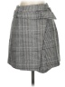 Leith Plaid Gray Casual Skirt Size XXS - photo 1