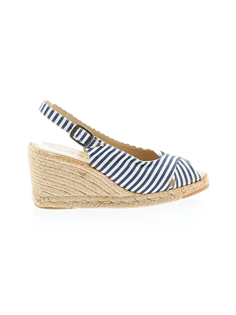 Pre-owned Andre Assous Wedges In Blue