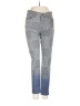 J Brand Chevron-herringbone Gray Jeans Size 27 waist - photo 1