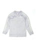 Adidas 100% Polyester Silver Track Jacket Size 6X - photo 1
