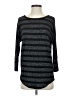 Mix by 41 Hawthorn Stripes Black Pullover Sweater Size S - photo 1