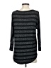 Mix by 41 Hawthorn Stripes Black Pullover Sweater Size S - photo 2