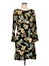 ECI Paisley Black Casual Dress Size L - photo 1