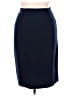 Leslie Fay 100% Wool Solid Blue Wool Skirt Size 14 - photo 1